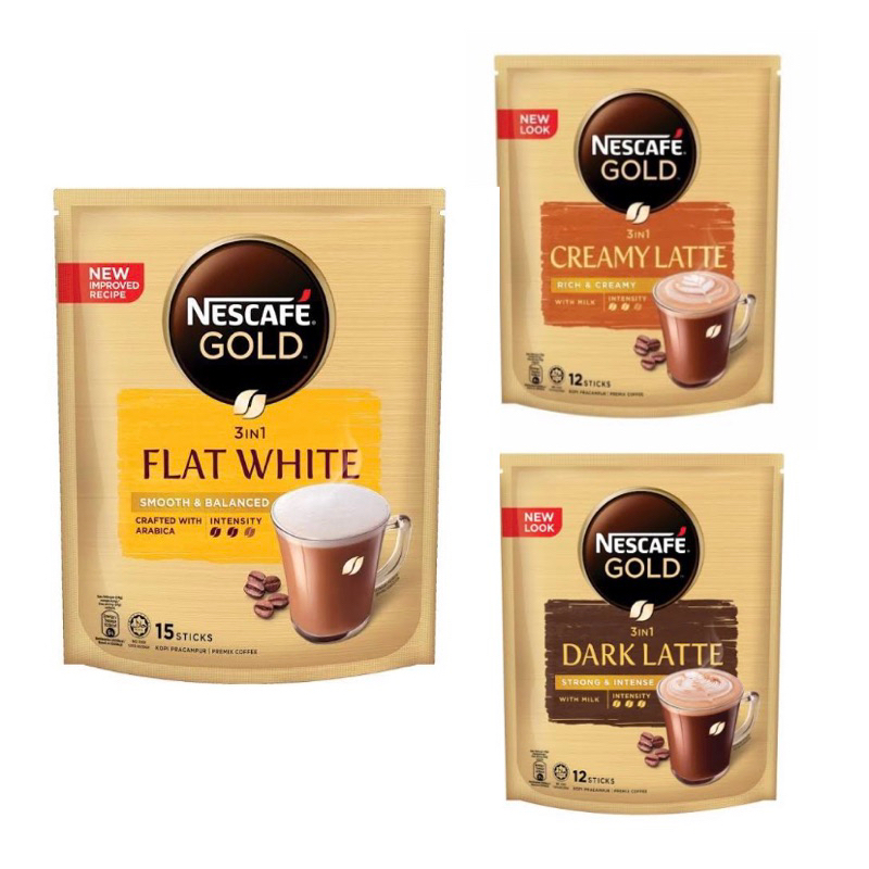 

Nescafe gold creamy latte / dark latte