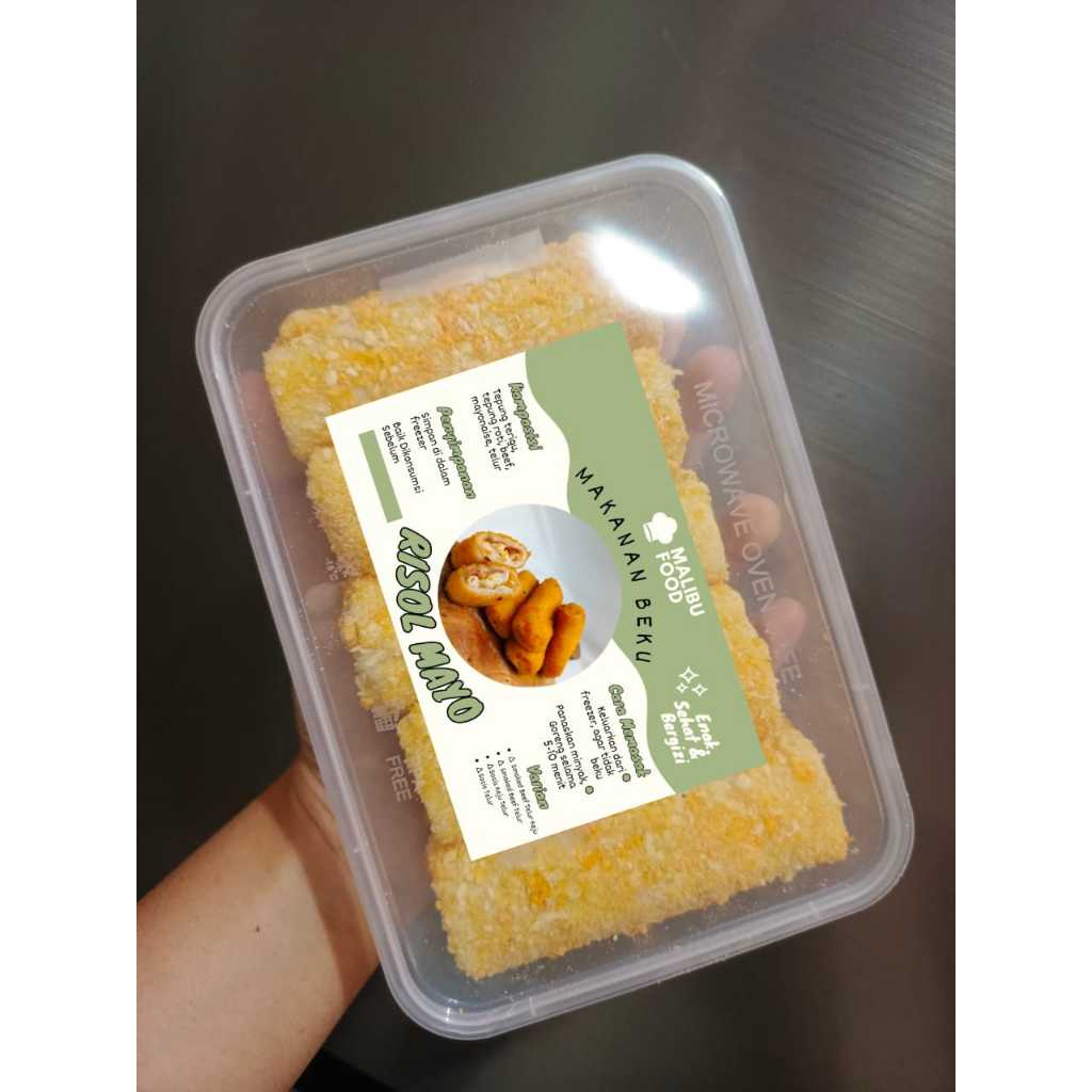 

Risoles Mayo Beef Telur Keju