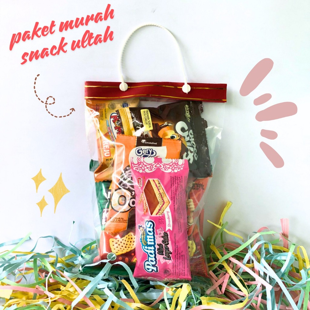 

Snack Ulang Tahun Ultah Lebaran Hampers Bingkisan Pita Murah Terbaik Terlaris Free Kartu Ucapan