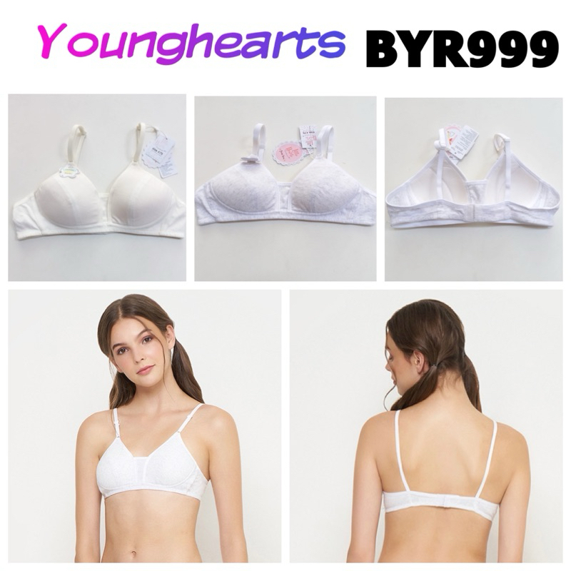 BYR999 Miniset anak young hearts step 2 kait belakang katun 36A