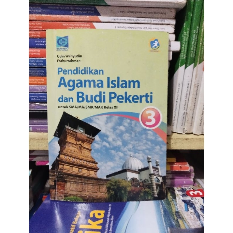 buku agama islam kelas 12/XII/3 sma/ma grafindo edisi 2022