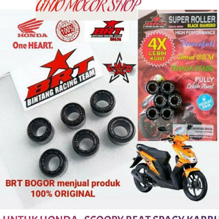KODE H78Y ROLLER BRT BEAT KARBU 7 gram 8 gram 9 gram 1 gram 11 gram 12 gram ROLER BRT BEAT KARBU ORI