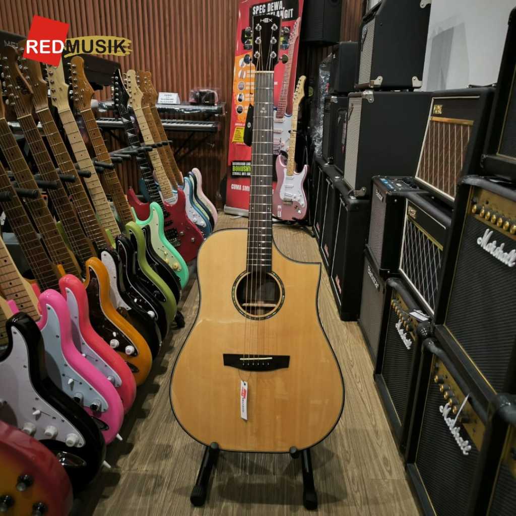 Gitar HEX D300 CE D 300CE D300CE Acoustic Elektric Guitar