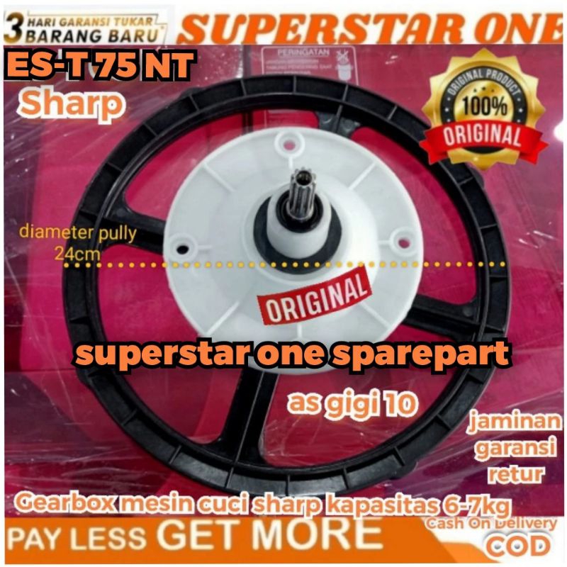 Gearbox Mesin Cuci 2 Tabung Sharp ES-T75NT