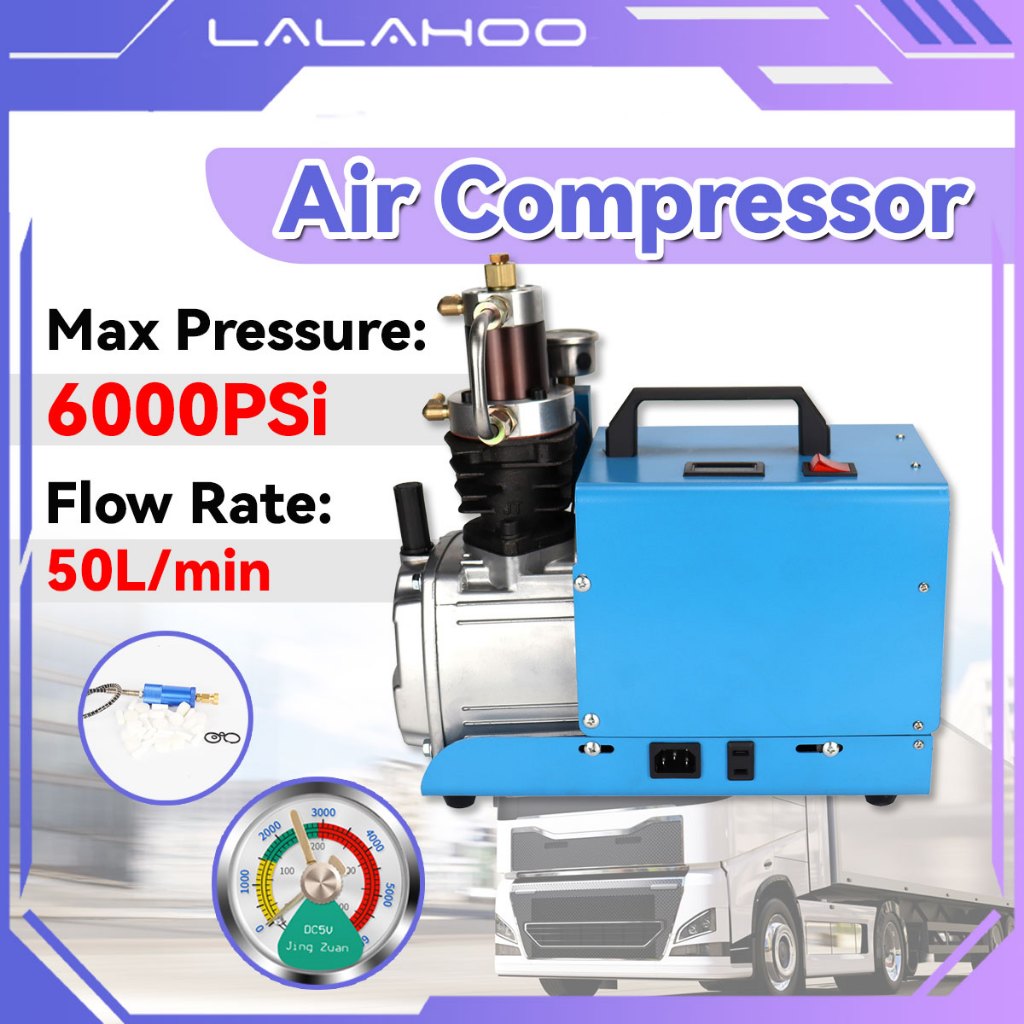 Garansi 1 tahun-Kompresor otomatis 6000psi AUTO STO 30mpa Shutdown 1800W otomatis pompa pompa inflat