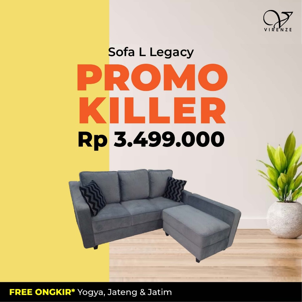 Sofa L Legacy Sofa Minimalis Jateng Semarang Salatiga Solo Jatim Ngawi Madiun Yogya Bantul Sleman Ja