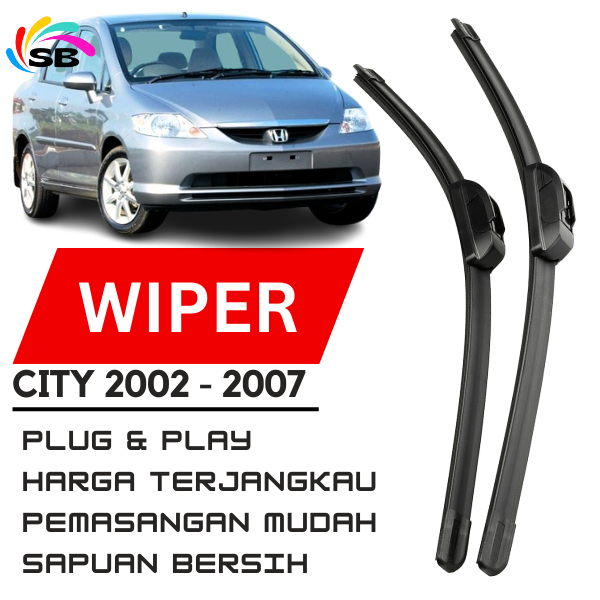 WIPER CITY Z WIPER CITY 2004 WIPER HONDA CITY 2006 WIPER HONDA CITY 2007 WIPER HONDA CITY 2003 WIPER