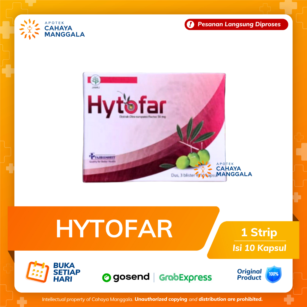 HYTOFAR 5 MG PER STRIP 10 KAPSUL