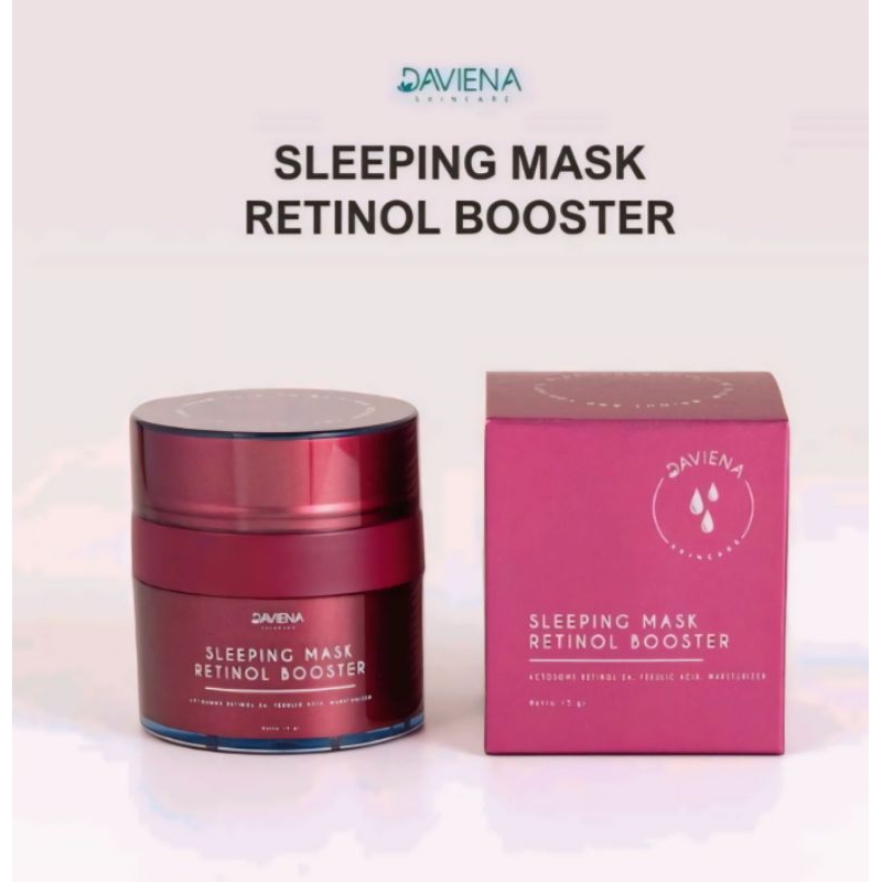 (ORI OFC Banting harga) SLEEPING MASK RETINOL BOOSTER DAVIENA SKINCARE, NEW & PRELOVED (TERMURAH)