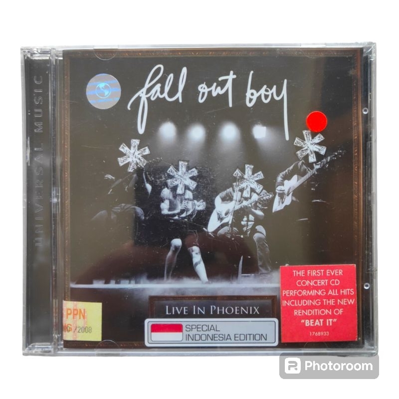 CD Fall Out Boy Live In Phoenix