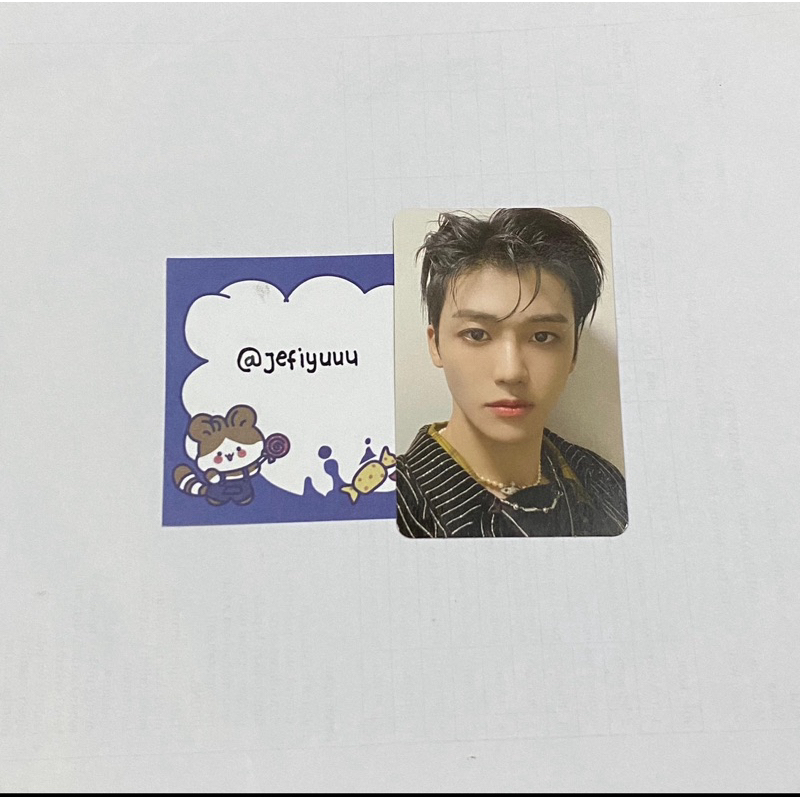 photocard pc Na jaemin nana resonance pt 2 arrival ver. nct 2020 baca desk