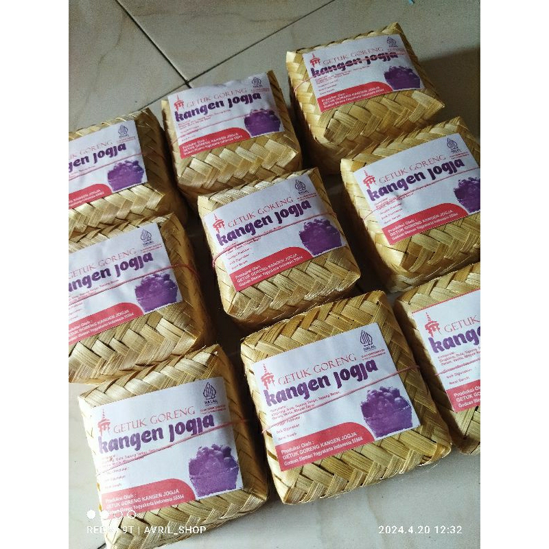 

getuk goreng kangen jogja/getuk goreng Godean/getuk goreng asli gula jawa