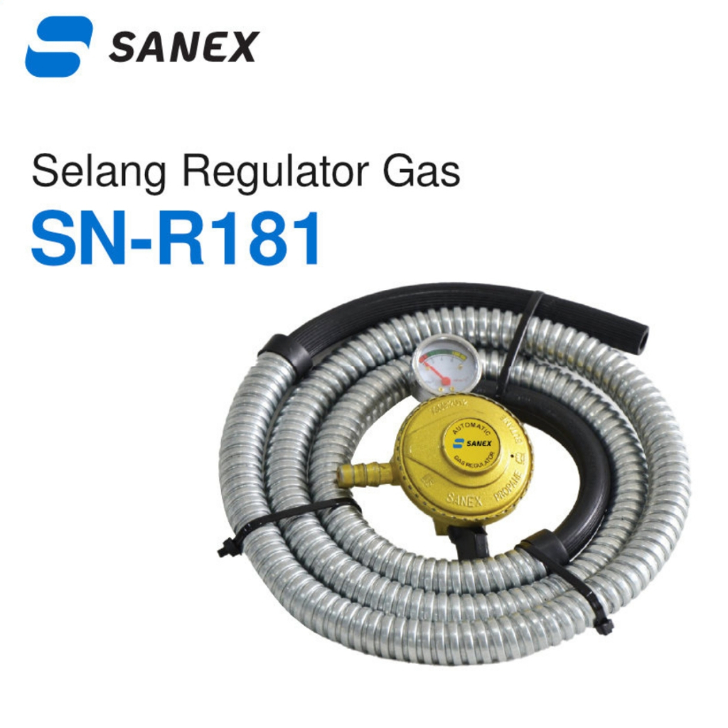 Sanex Selang Regulator Gas Terbaik SN-R181 Regulator Kompor Gas