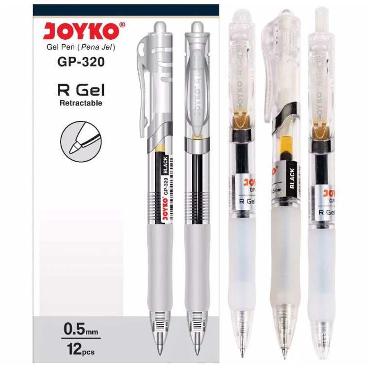 

ART T97Y Pulpen Joyko R Gel GP32 5mm 1 Lusin