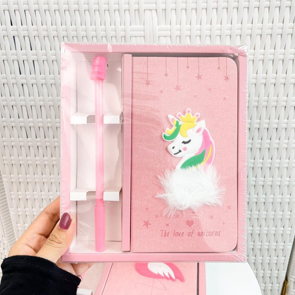 

KODE S2P PAKET ALAT TULIS 2IN1 BUKU 1 PULPEN DENGAN BOX CANTIK UNICORN FLAMINGO IMUT LUCU BUNDLE UNIK WARNA PINK PREMIUM QUALITY