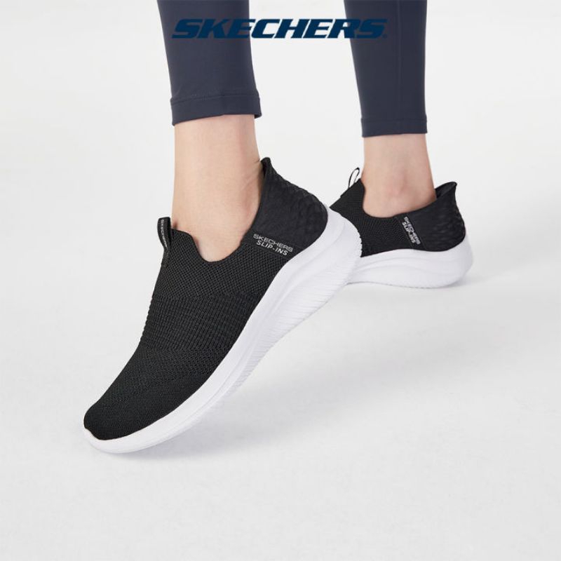 Skechers Sport Slip-Ins Ultra Flex 3.0 Womens Sport Shoes - Black