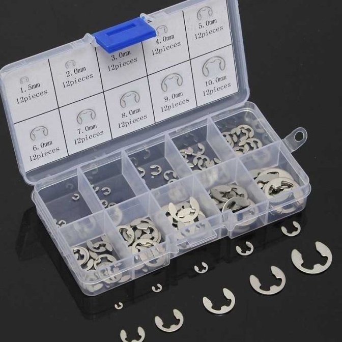 

ART X55V GRSO EClip External Retaining Ring Assortment Kit 12PCS JR2