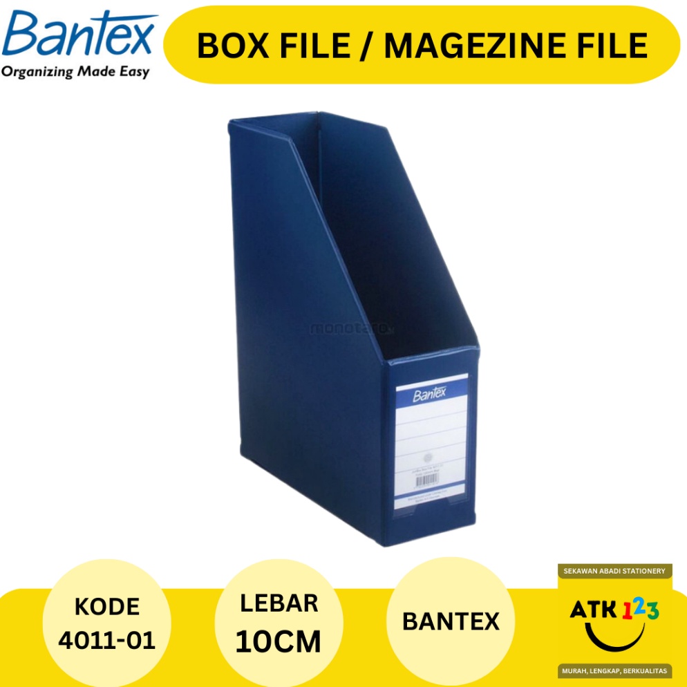 

ART P92T Box File Bantex Folio 411 Magazine File Bantex Folio 411 Biru