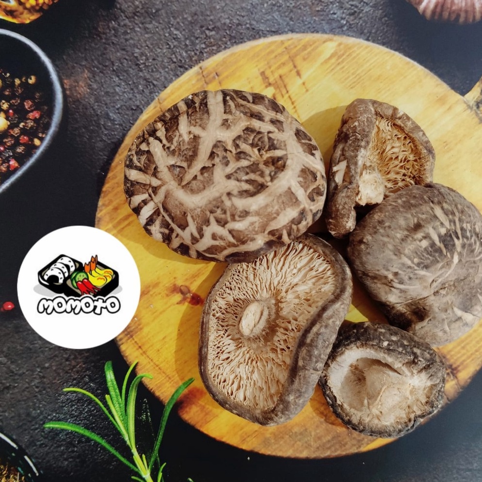 

Kepoin aja TERMURAH Jamur ShitakeGrade A jamur payung kering Hioko Siangku Asli Import dried mushroom
