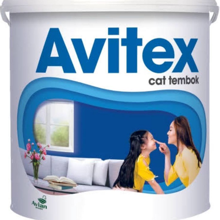 Cat AVITEX 1kg Cat Tembok dan Gypsum AVITEX 1 kg AVIAN Baru
