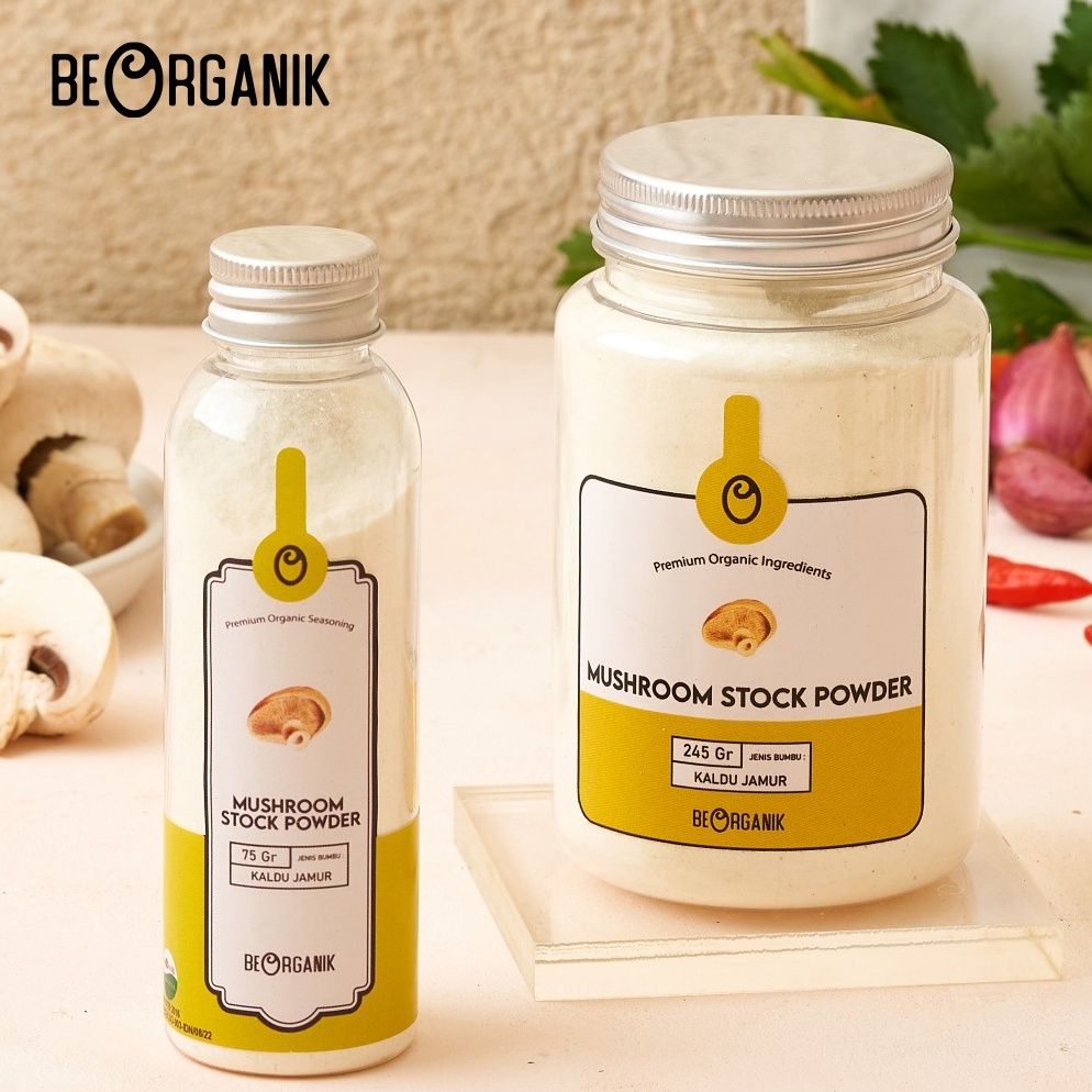 

Serba baru Beorganik Mushroom Stock Powder NON MSG Kaldu Jamur