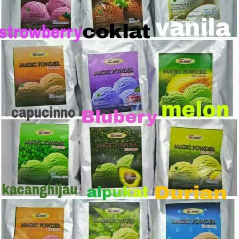 

Promo Menarik BUBUK ES KRIM BAHAN ES KRIM 25 GRM