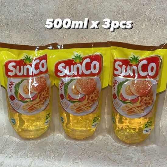 

NEW PAKET HEMAT PER 3PCS MINYAK GORENG SUNCO 5 ML