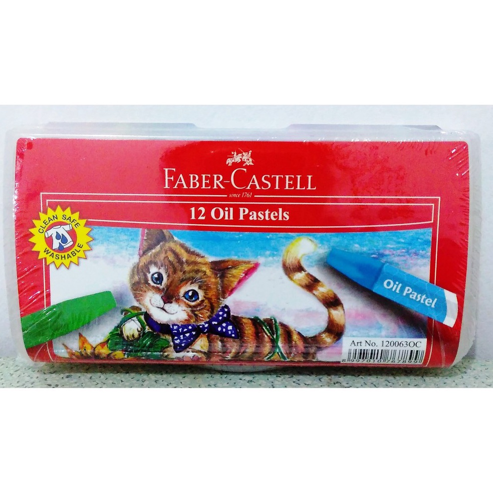 

ART J66L 1pcs crayon faber castell 12 oil pastels