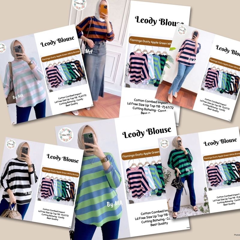 LEODY BLOUSE BY MB AIK