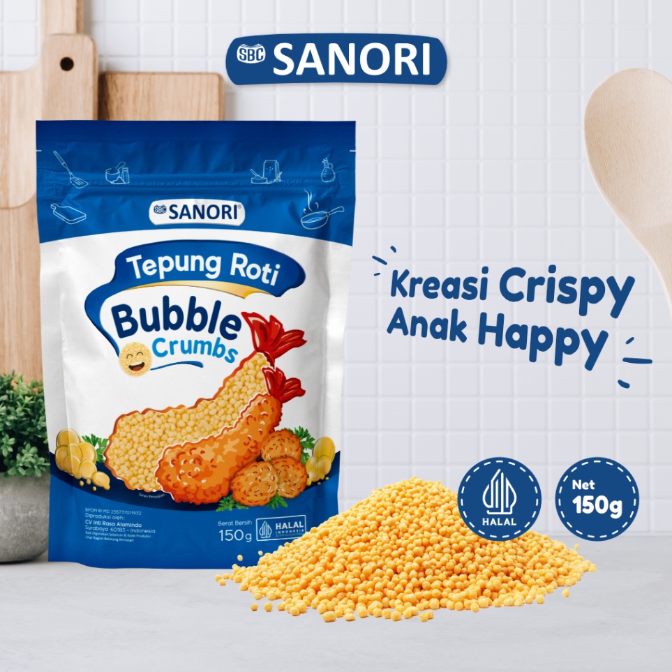 

Promo tajir SBC SANORI Tepung Roti Bubble Crumbs