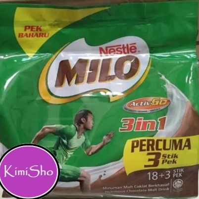 

Sale plus Milo 3in1 isi 18 stik Milo Malaysia milo 3 in 1