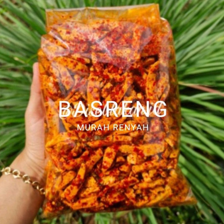 

Stock ready BASRENG PEDAS DAUN JERUK ISI 5GRAM original bakso goreng bangsreng murah
