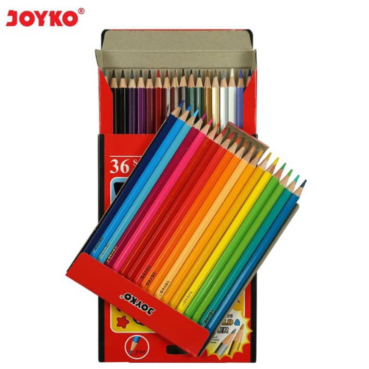 

ART I24Y Pensil warna joyko 36 CP36PB 1set