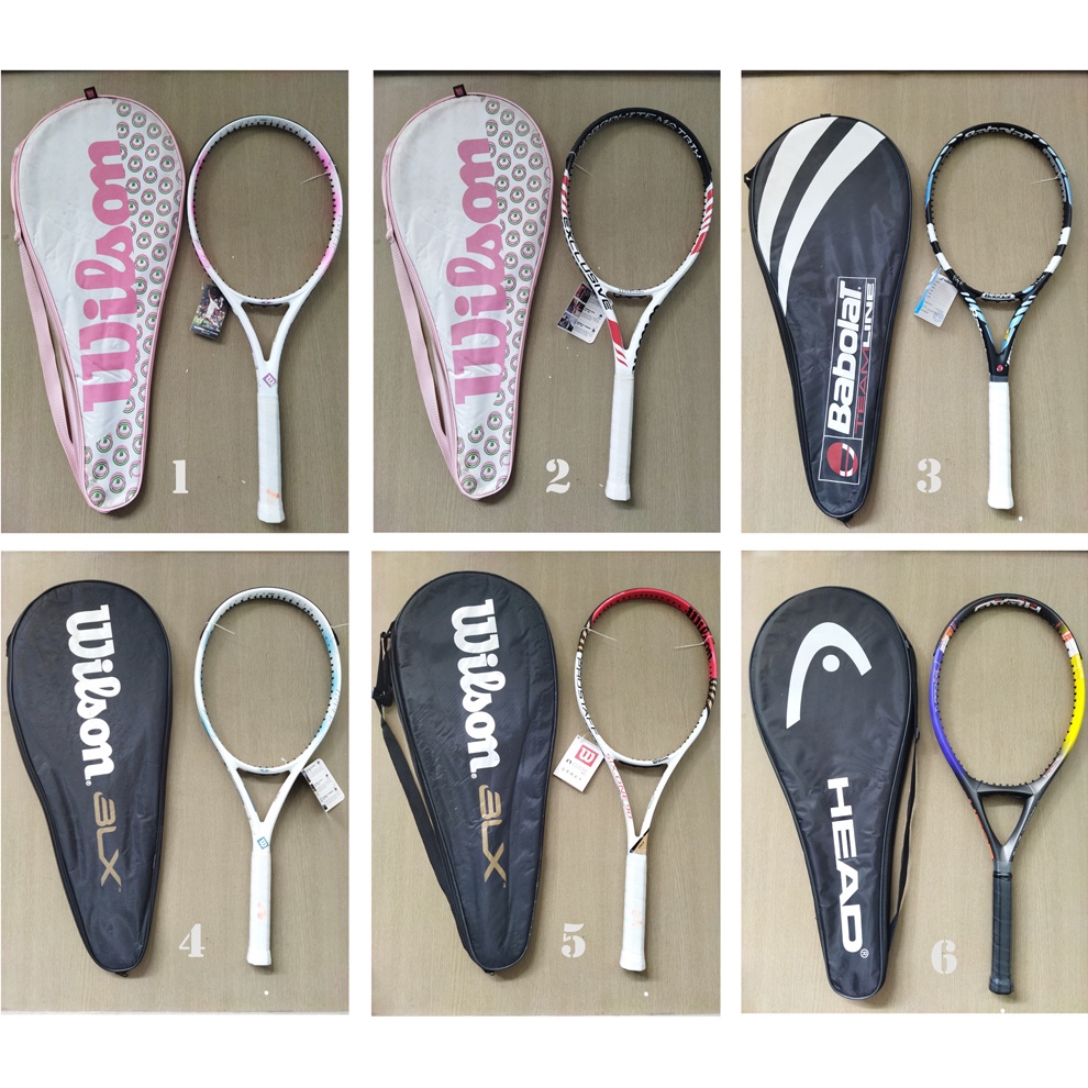 KODE H6Y Raket Tenis Wilson BLX BABOLAT HEAD Tennis OBRAL