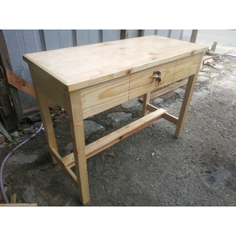 meja kasir kayu jati belanda