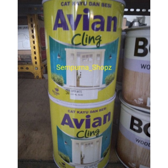 

ART F69V Cat kayu dan besi Avian 85 L cat minyak avian brands