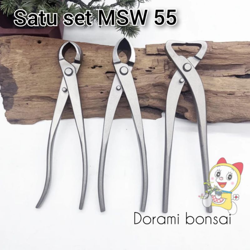 ALAT BONSAI satu set alat catok bonsai MSW 55