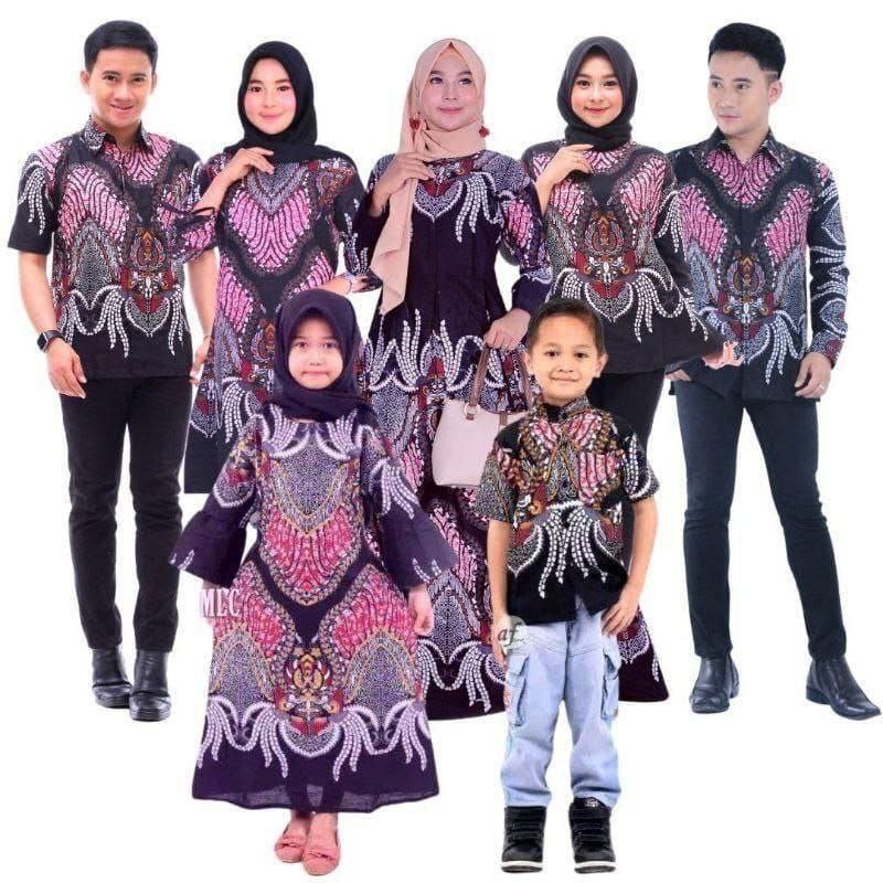 Batik Pasangan Batik Anak Muda Batik Pria Lengan Panjang Premium Batik Sarimbit Premium Keluarga