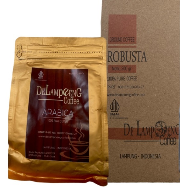 

Kopi De Lampung Coffee Arabica 250gr