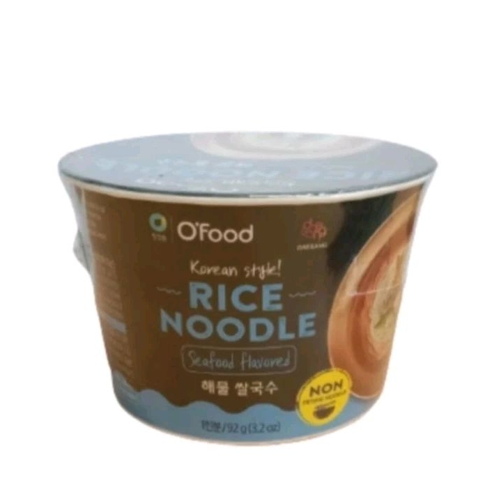 

Chongga rice noodle with spicy seafood flavored soup 92gr