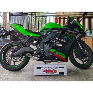 knalpot standar racing Zx25r suara ngebas soft (pnp)