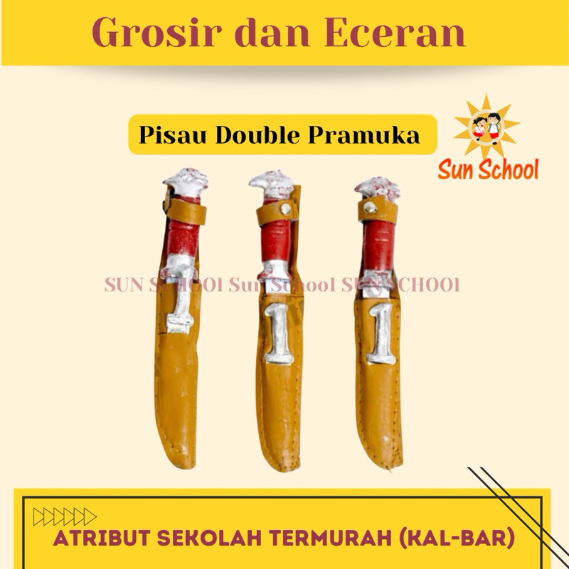 

Pisau Double Pramuka