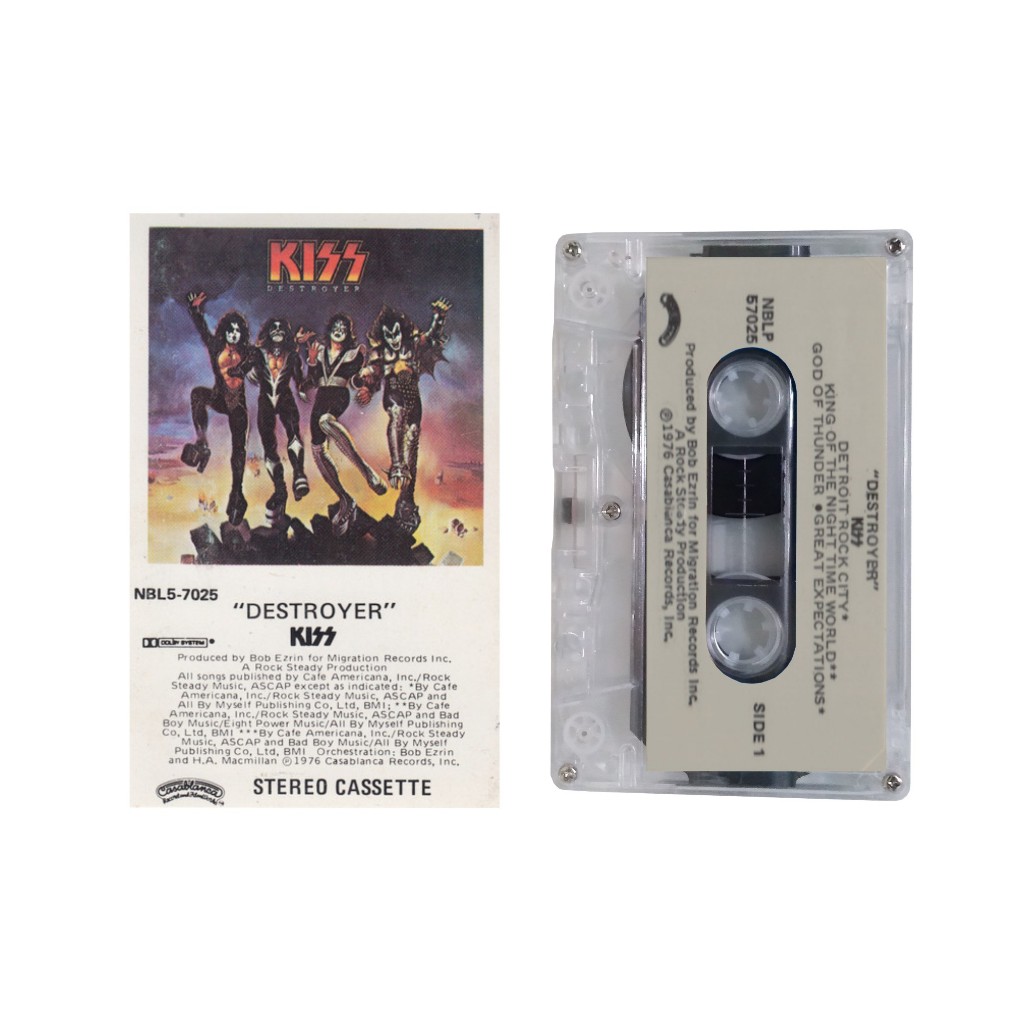 Kaset Pita Kiss Destroyer Album