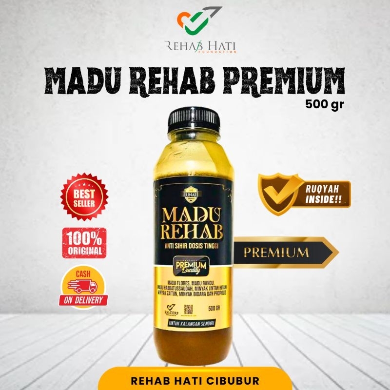 

Madu Rehab Premium Anti Sihir 500 gr Madu Rehab Original Madu Anti Sihir Madu Ruqyah Madu Premium