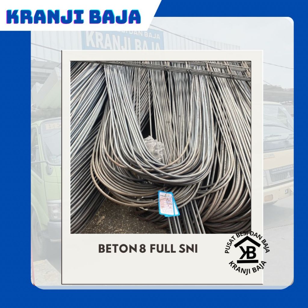 BESI BETON 8 FULL SNI