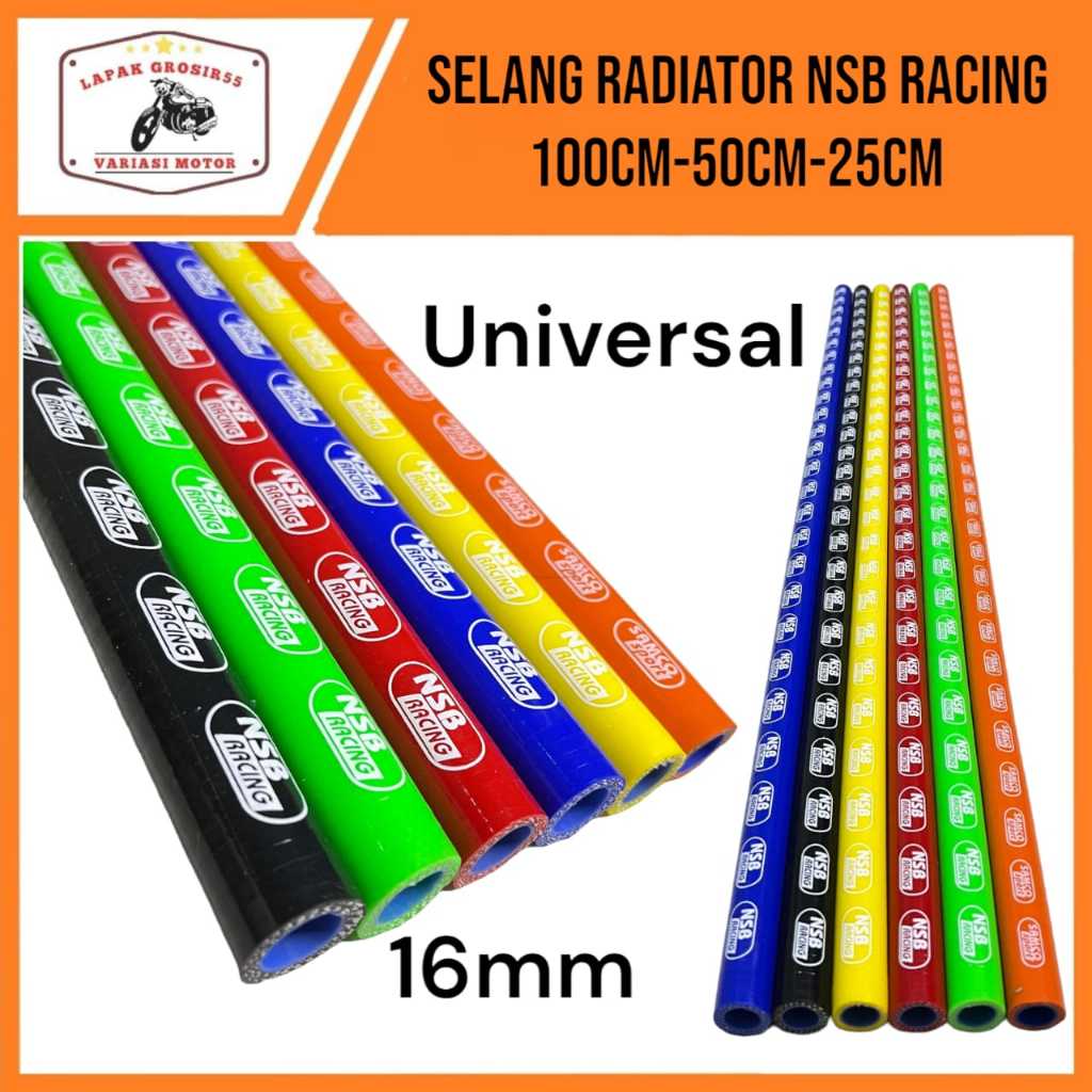 Slang selang radiator SAMCO THAILAND 1 METER Univresal PNP Motor dan Mobil