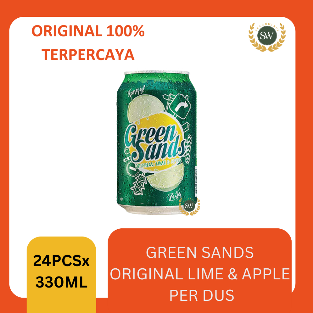 

GREEN SANDS ORIGINAL LIME&APPLE - 1 DUS - ISI (24PCS X 33OML)
