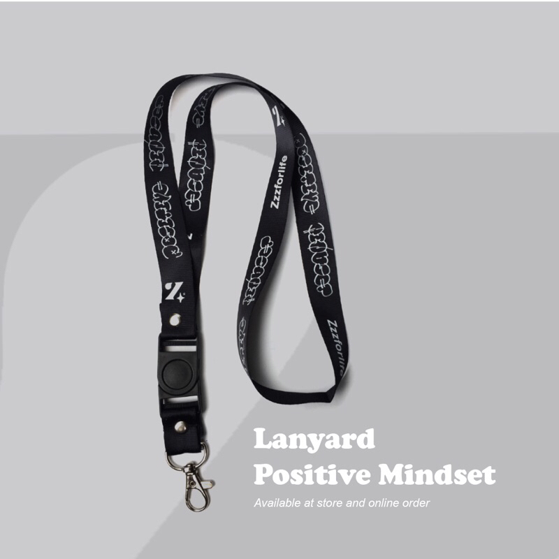 

Lanyard Positive mindset | Zzzforlife