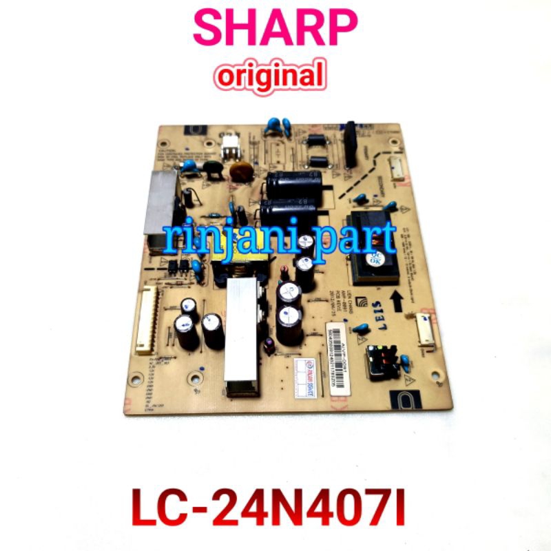 REGULATOR POWER SUPLAY TV LCD SHARP LC-24N407I PSU LC-24N407I