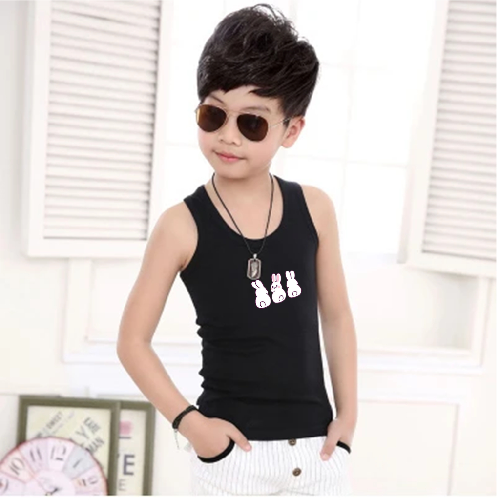 Singlet Anak umur 2-15 Tahun Baju Dalaman Anak 3kelinci Cowok/Cewek